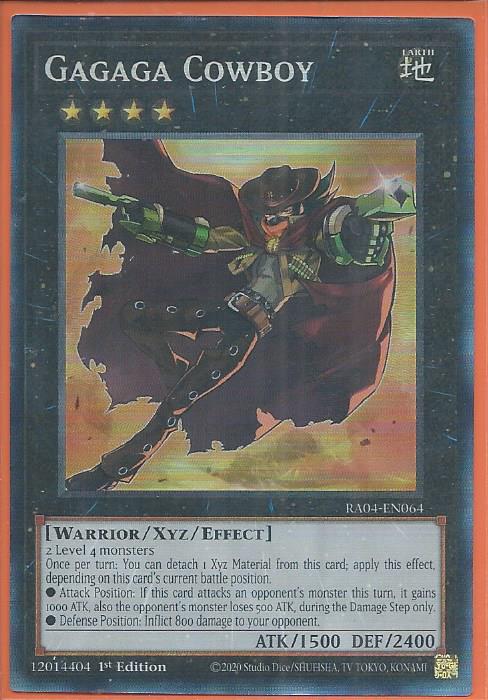 RA04-EN064 Gagaga Cowboy – Collector’s Rare
