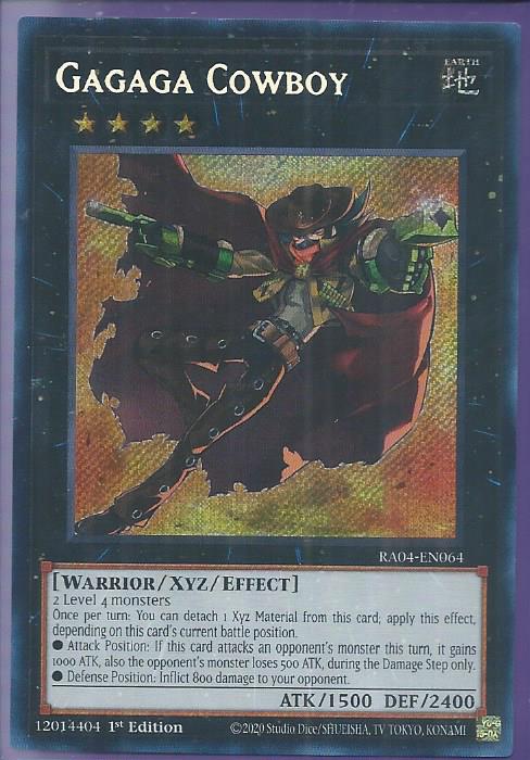 RA04-EN064 Gagaga Cowboy – Secret Rare