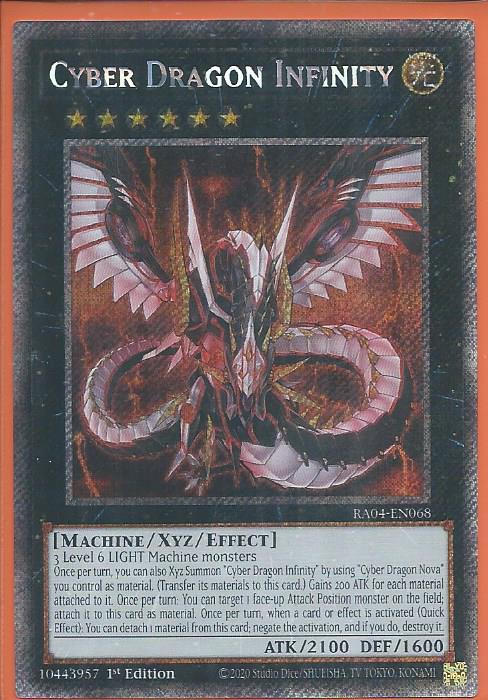 RA04-EN068 Cyber Dragon Infinity – Platinum Secret Rare