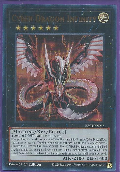 RA04-EN068 Cyber Dragon Infinity – Ultra Rare