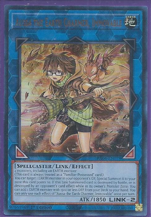 RA04-EN078 Aussa the Earth Charmer, Immovable – Ultra Rare