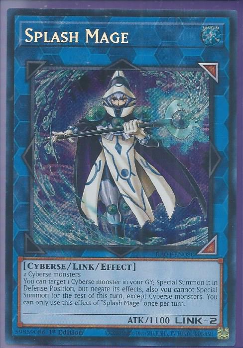 RA04-EN080 Splash Mage – Secret Rare