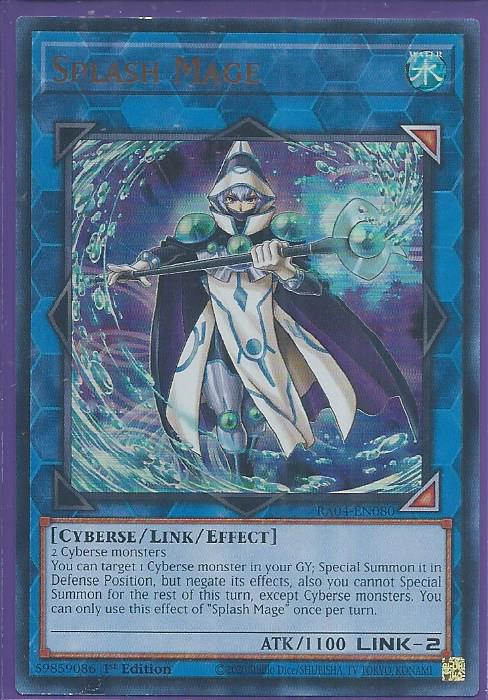 RA04-EN080 Splash Mage – Ultra Rare