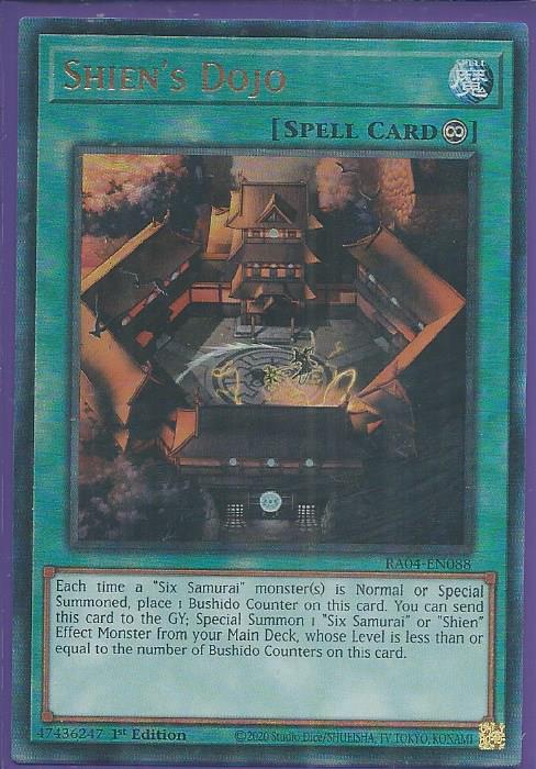 RA04-EN088 Shien’s Dojo – Ultimate Rare