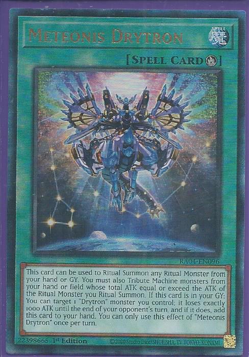 RA04-EN096 Meteonis Drytron – Ultimate Rare