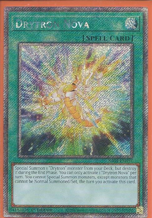 RA04-EN097 Drytron Nova – Platinum Secret Rare