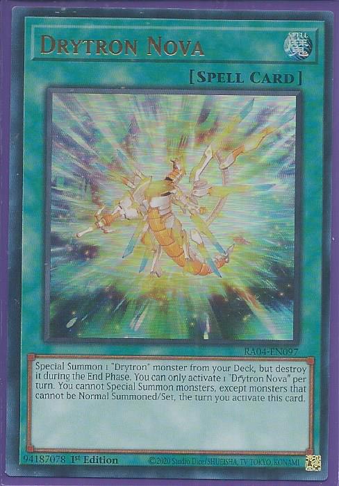 RA04-EN097 Drytron Nova – Ultra Rare