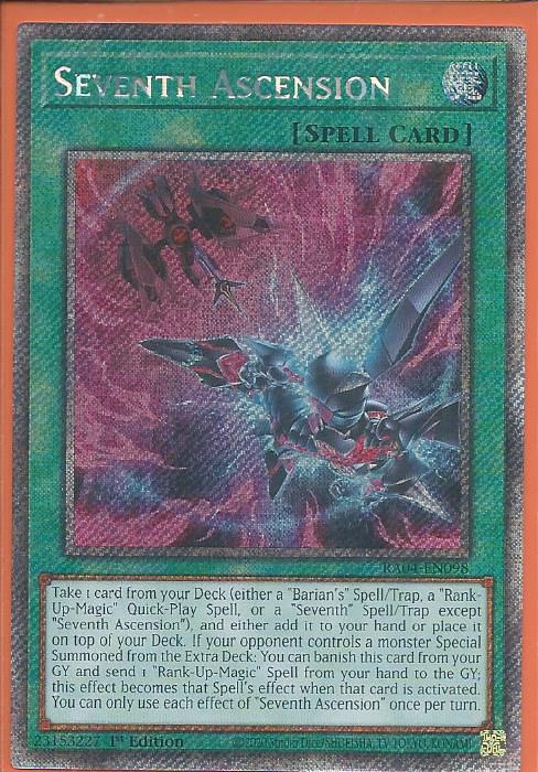 RA04-EN098 Seventh Ascension – Platinum Secret Rare