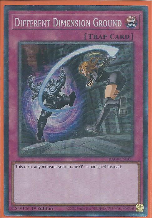 RA04-EN101 Different Dimension Ground – Collector’s Rare