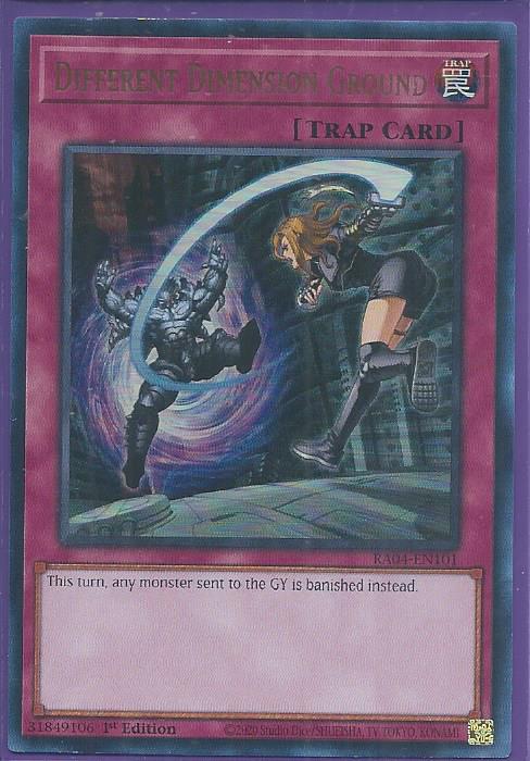 RA04-EN101 Different Dimension Ground – Ultra Rare