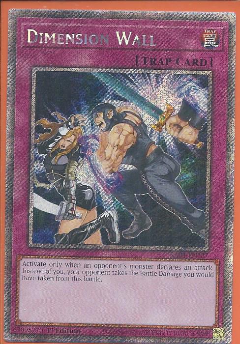 RA04-EN127 Dimension Wall – Platinum Secret Rare
