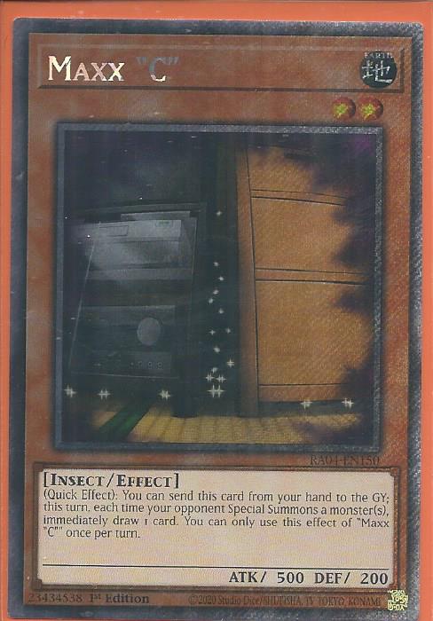 RA04-EN150 Maxx “C” – Platinum Secret Rare