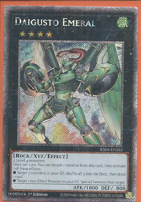 RA04-EN163 Daigusto Emeral – Platinum Secret Rare