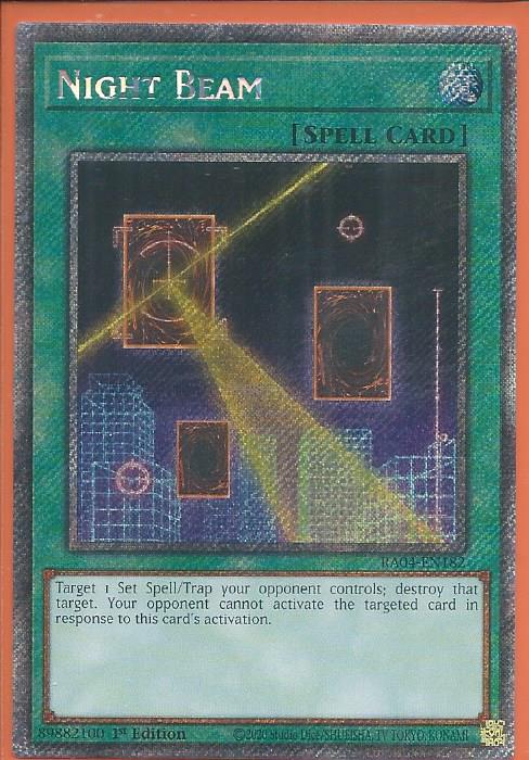 RA04-EN182 Night Beam – Platinum Secret Rare