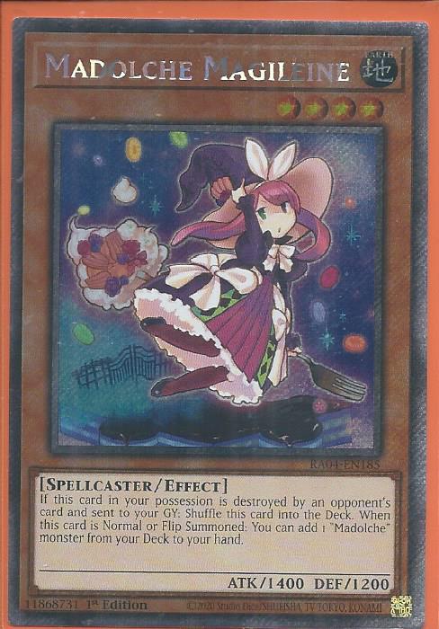 RA04-EN185 Madolche Magileine – Platinum Secret Rare