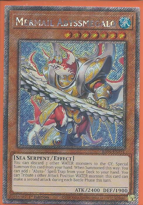 RA04-EN191 Mermail Abyssmegalo – Platinum Secret Rare