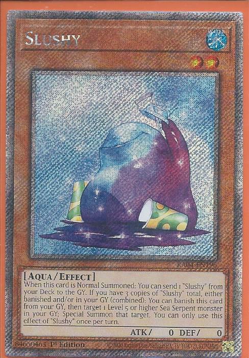 RA04-EN196 Slushy – Platinum Secret Rare