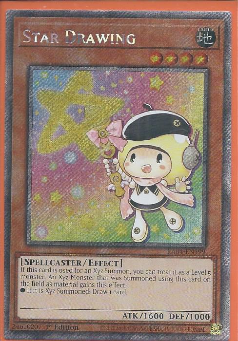 RA04-EN199 Star Drawing – Platinum Secret Rare
