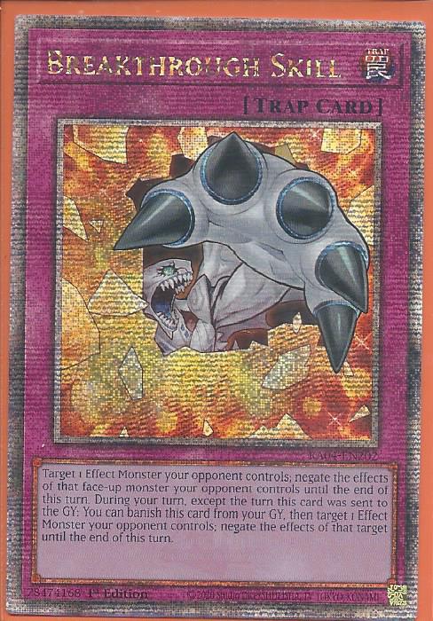 RA04-EN202 Breakthrough Skill – Quarter Century Secret Rare