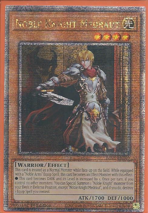 RA04-EN205 Noble Knight Medraut – Quarter Century Secret Rare