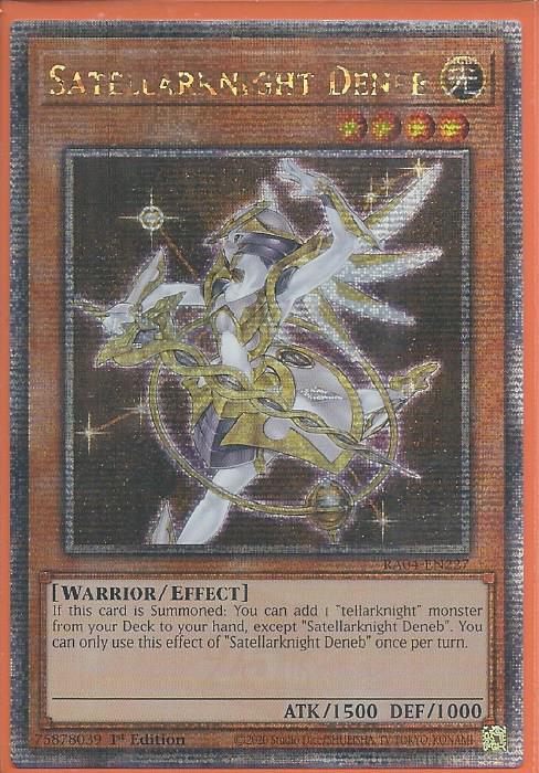 RA04-EN227 Satellarknight Deneb – Quarter Century Secret Rare