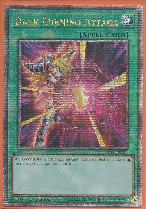 RA04-EN245 Dark Burning Attack – Quarter Century Secret Rare