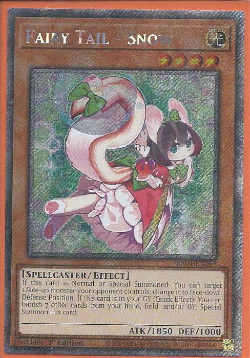 RA04-EN269 Fairy Tail – Snow – Platinum Secret Rare