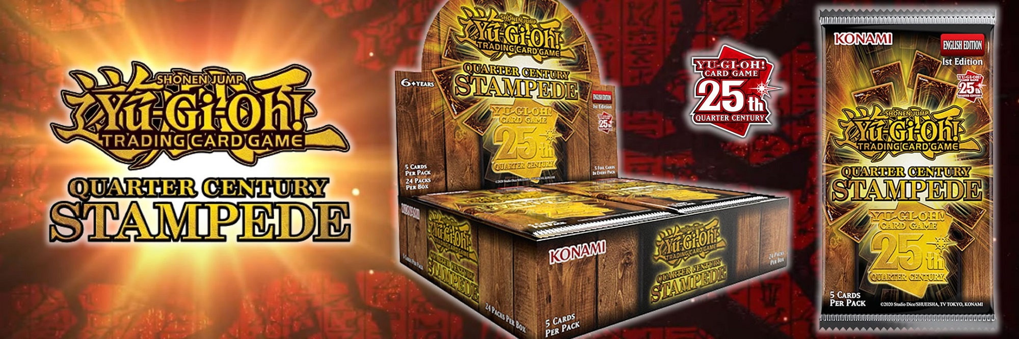 RA04 - Quarter Century Stampede Yugioh Single Card