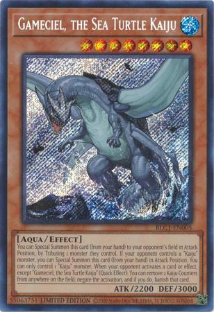 BLC1-EN005 - Gameciel, the Sea Turtle Kaiju - Secret Rare