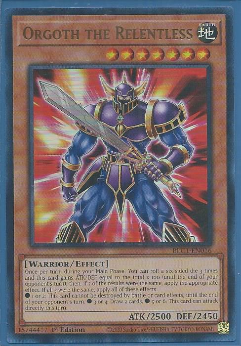 BLC1-EN016 Orgoth the Relentless – Ultra Rare