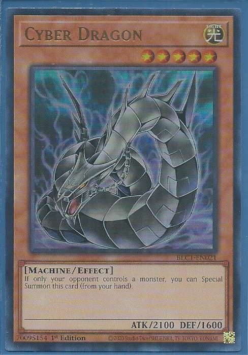BLC1-EN021 Cyber Dragon (Alternate Art) – Ultra Rare