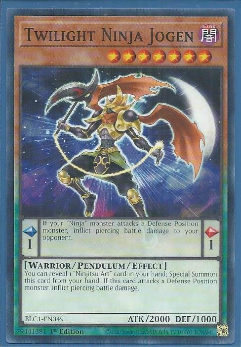 BLC1-EN049 Twilight Ninja Jogen – Common