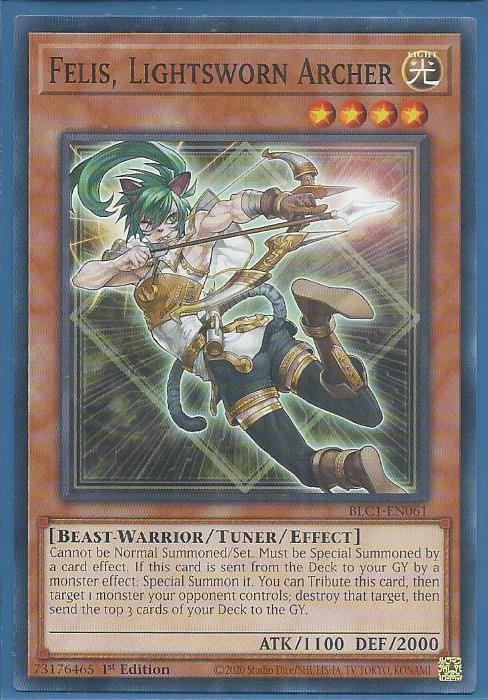 BLC1-EN061 Felis, Lightsworn Archer – Common