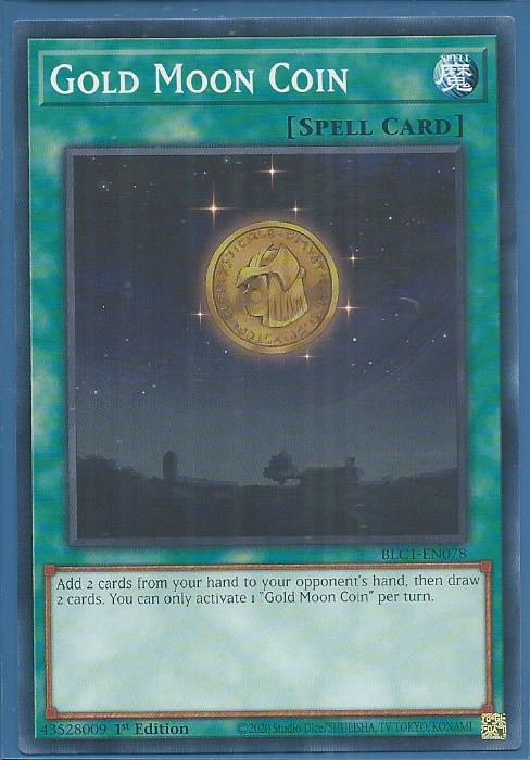 BLC1-EN078 Gold Moon Coin – Common