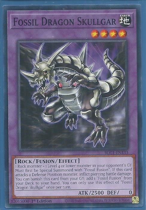BLC1-EN133 Fossil Dragon Skullgar – Common