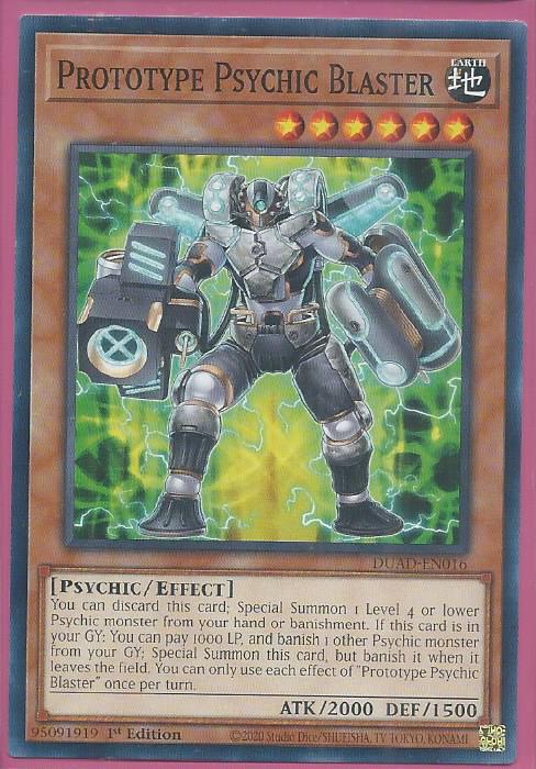 DUAD-EN016 Prototype Psychic Blaster – Common