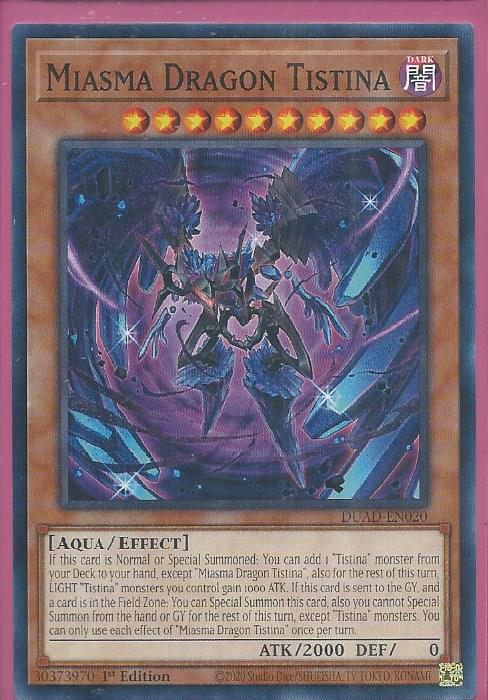 DUAD-EN020 Miasma Drargon Tistina – Common