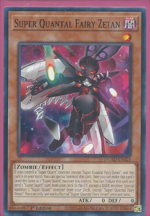 DUAD-EN024 Super Quantal Fairy Zetan – Common