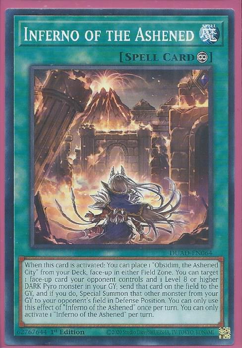 DUAD-EN064 Inferno of the Ashened – Common