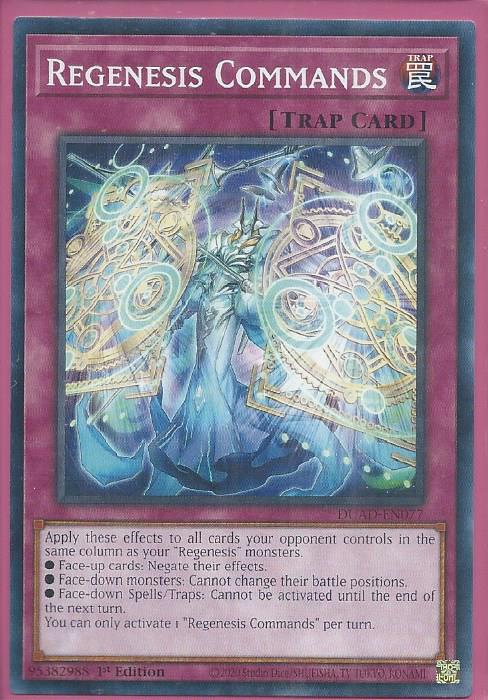 DUAD-EN077 Regenesis Commands – Common