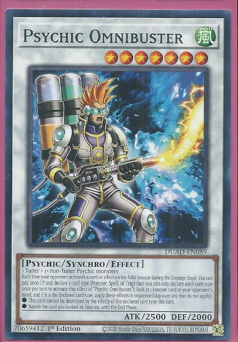 DUAD-EN089 Psychic Omnibuster – Common