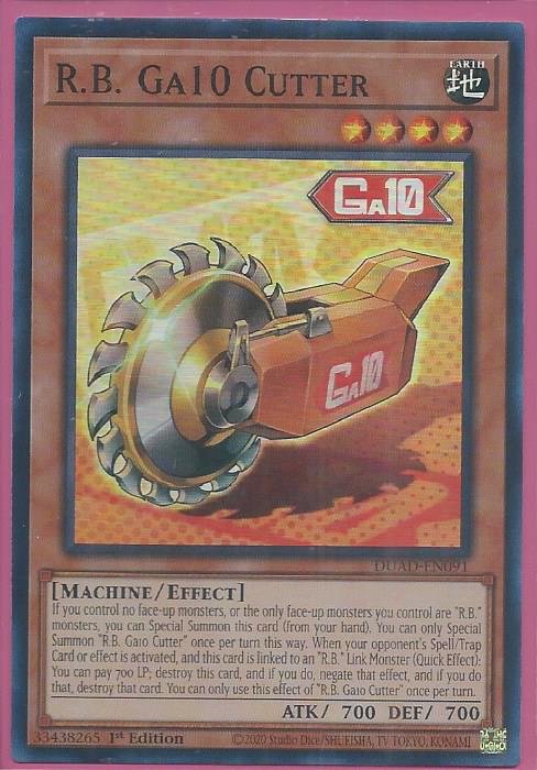 DUAD-EN091 RB Ga10 Cutter – Super Rare