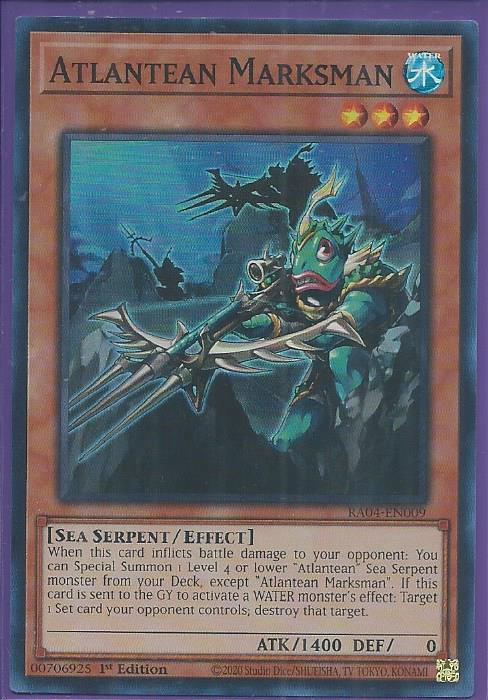 RA04-EN009 Atlantean Marksman – Super Rare