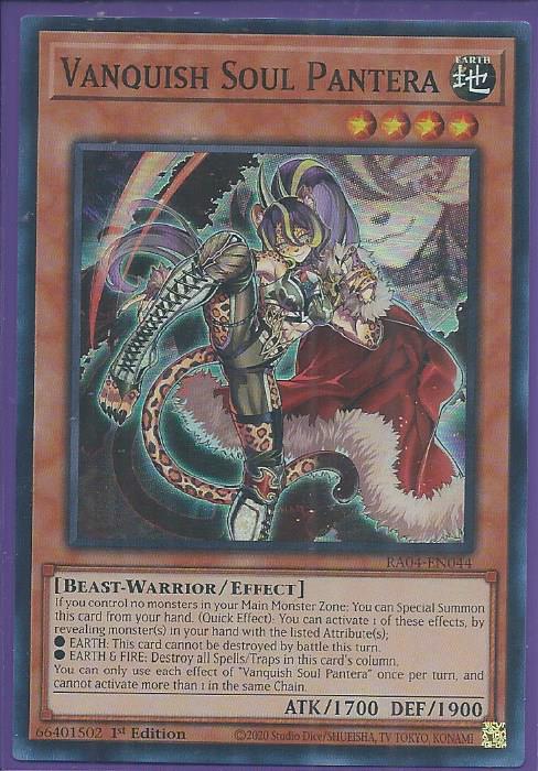 RA04-EN044 Vanquish Soul Pantera – Super Rare