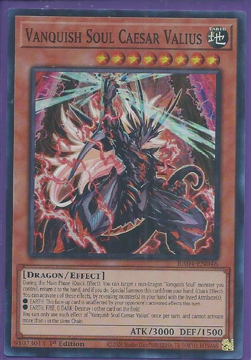 RA04-EN046 Vanquish Soul Caesar Valius – Super Rare