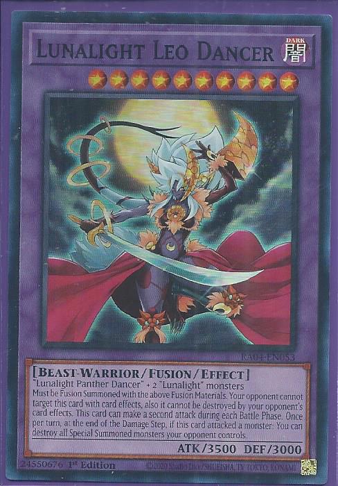 RA04-EN053 Lunalight Leo Dancer – Super Rare