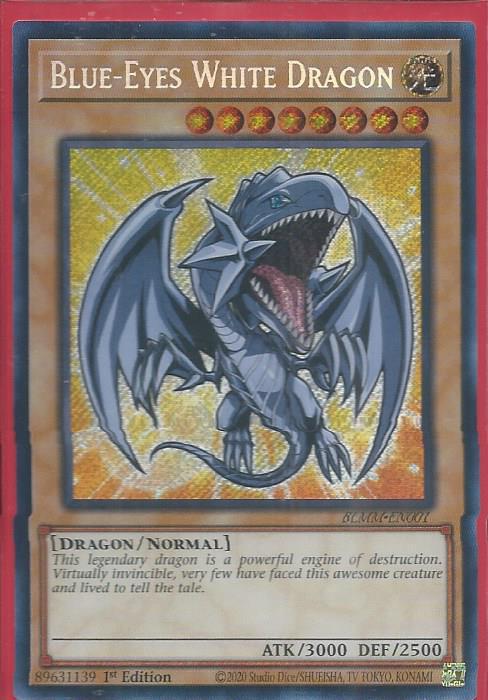 BLMM-EN001 Blue-Eyes White Dragon – Secret Rare
