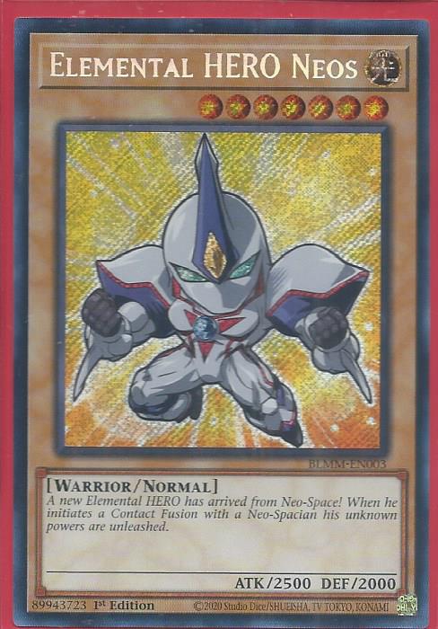 BLMM-EN003 Elemental HERO Neos – Secret Rare