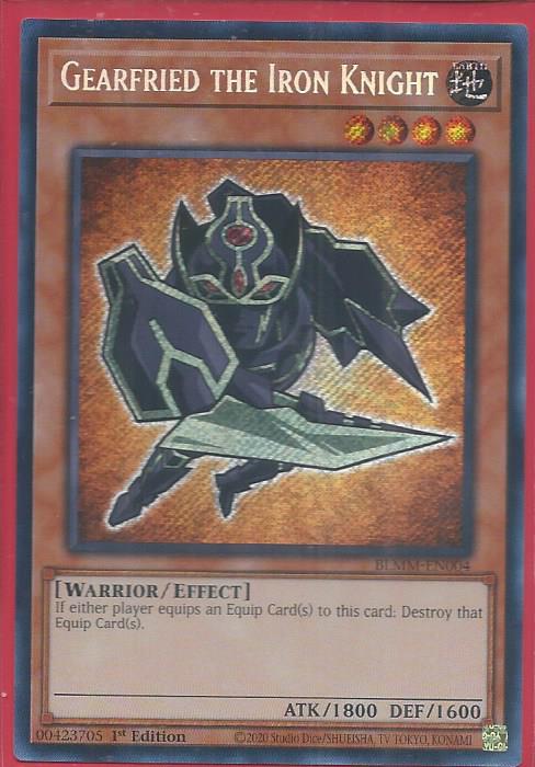 BLMM-EN004 Gearfried the Iron Knight – Secret Rare