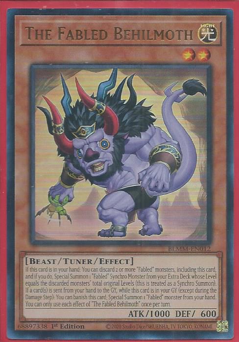 BLMM-EN012 The Fabled Behilmoth – Ultra Rare